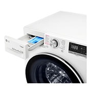 LG 8 kg parná práčka, D, Direct Drive™ motor, AI DD™ - optimálna voľba pracích pohybov, Steam™ - parné pranie, ThinQ™ + WiFi, F4WN508S0, thumbnail 5