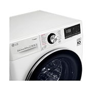 LG 8,5 kg parná práčka, A+++ (v rozsahu A+++ až D), Direct Drive™ motor, TurboWash™ 360° - pranie za 39 minút,  AI DD™ - optimálna voľba pracích pohybov, parná starostlivosť Steam +™, ThinQ™ + WiFi, F2WV9S8P2, thumbnail 3