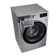 LG 9 kg parná práčka, A+++ (v rozsahu A+++ až D), Direct Drive™ motor, AI DD™ - optimálna voľba pracích pohybov, TurboWash™, Steam+™ - parné pranie, ThinQ™ + WiFi, F4WV709P2T, thumbnail 9