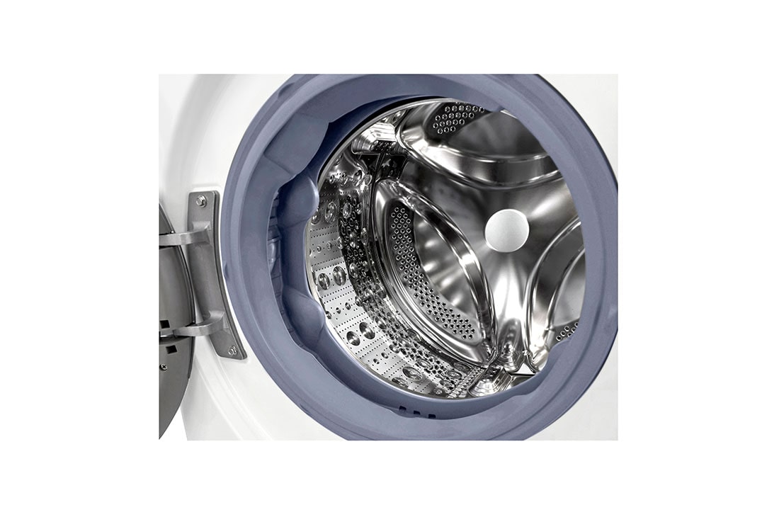 LG 8 kg parná práčka, D (v rozsahu A až G), Direct Drive™ motor, AI DD™ - optimálna voľba pracích pohybov, TurboWash™, Steam™ - parné pranie, ThinQ™ + WiFi, F4WN708S1, thumbnail 3