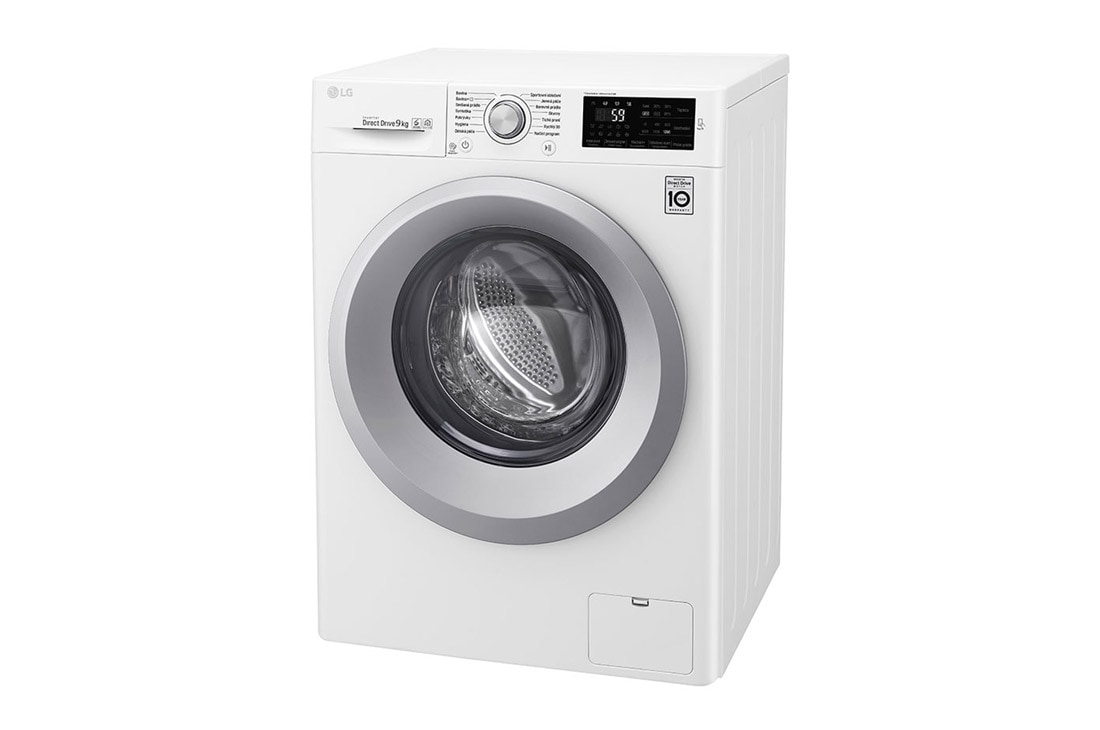 LG 9 kg parná práčka, 1400 ot./min, A+++ (v rozsahu A+++ až D), 6 Motion DD, Direct Drive™ , Steam™ - parné pranie, ThinQ™ cez NFC, F4TURBO9, thumbnail 8