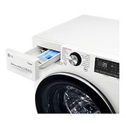 LG 10,5 kg parná práčka, A+++ (v rozsahu A+++ až D), Direct Drive™ motor, AI DD™ - optimálna voľba pracích pohybov, Steam+™ - parné pranie, ThinQ™ + WiFi, F4WV510S0, thumbnail 5
