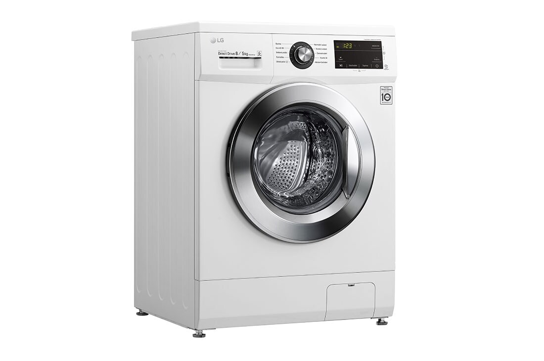 LG 8 kg práčka / 5 kg sušička, E (v rozsahu A až G), Direct Drive™ motor, 6 motion DD, Fuzzy logic, Smart Diagnosis™, F48J3TM5W, F48J3TM5W, thumbnail 3