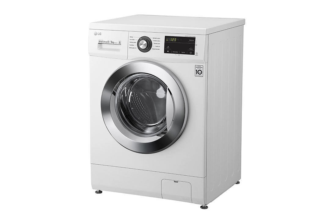 LG 8 kg práčka / 5 kg sušička, E (v rozsahu A až G), Direct Drive™ motor, 6 motion DD, Fuzzy logic, Smart Diagnosis™, F48J3TM5W, F48J3TM5W, thumbnail 9