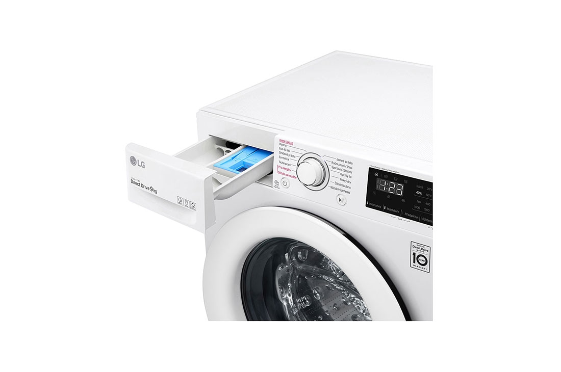 LG 9 kg parná práčka LG | 1400 ot./min | AI DD™ | Direct Drive™, F4TURBO9E, F4TURBO9E, thumbnail 6