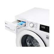 LG 6.5 kg slim parná práčka, 1200 ot./min, E (v rozsahu A až G), Direct Drive™, Pridať bielizeň, FW26V2WN3, FW26V2WN3, thumbnail 5