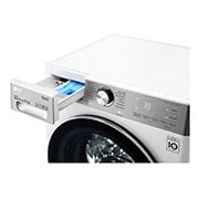 LG 8,5 kg slim parná práčka LG | 1200 ot./min | Direct Drive™ | AI DD™ | TurboWash™360°, F28V9GW2W, F28V9GW2W, thumbnail 4