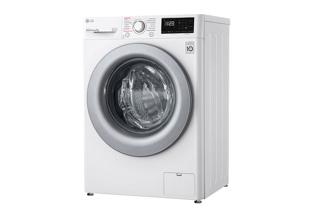 LG 7 kg slim parná pračka, 1200 ot./min, D (v rozsahu A až G), AI DD, Steam™, 14 programov, WD72V3HY4W, WD72V3HY4W, thumbnail 11