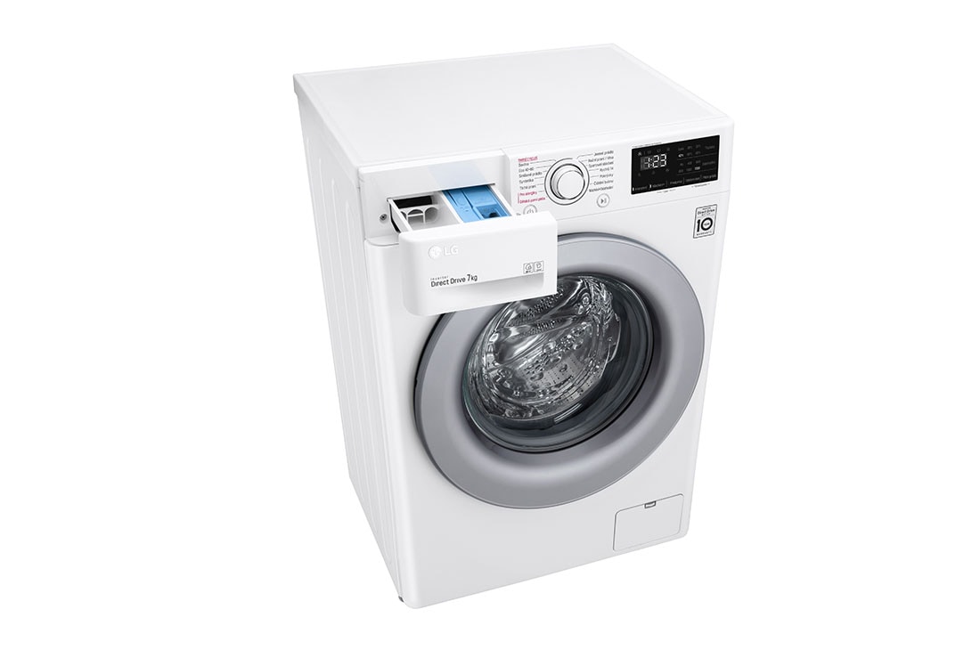 LG 7 kg slim parná pračka, 1200 ot./min, D (v rozsahu A až G), AI DD, Steam™, 14 programov, WD72V3HY4W, WD72V3HY4W, thumbnail 9