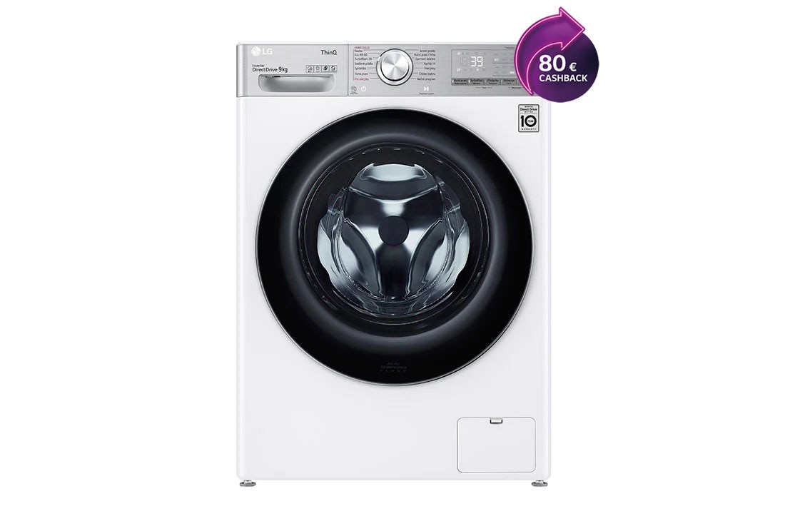 LG BALÍČEK PRANIE | Práčka F69V10VW2W + Sušička RC91V9AV2QR + Výsuvný mezikus, LAUNDW8, thumbnail 2