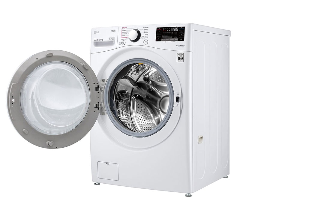 LG 17 kg parná práčka LG | 1100 ot./min | AI DD™ | Direct Drive™| TurboWash™, F171P1CY2W, F171P1CY2W, thumbnail 11