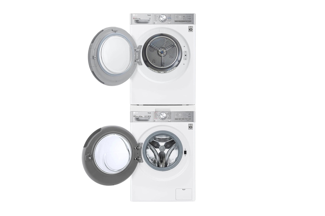 LG BALÍČEK PRANIE | Práčka F610V10RW2W + Sušička RC91V9AV2QR + Výsuvný medzikus, LAUNDW0, LAUNDW0, thumbnail 13