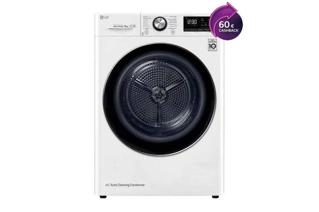 LG BALÍČEK PRANIE | Práčka F48V5TW0W + Sušička RC81V9AV3Q + Výsuvný medzikus, LAUNDW20, thumbnail 6