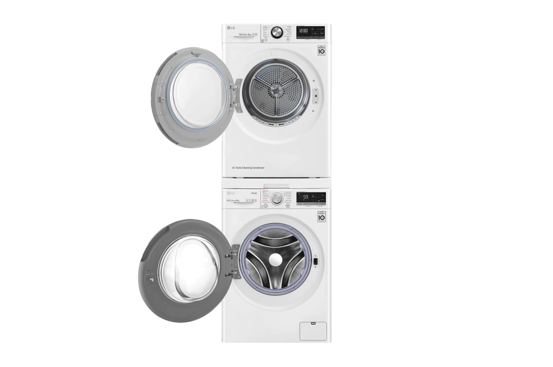 LG BALÍČEK PRANIE | Práčka F49V5VW0W + Sušička RC81V9AV4Q + Výsuvný medzikus, DSTWH, LAUNDW16, thumbnail 13
