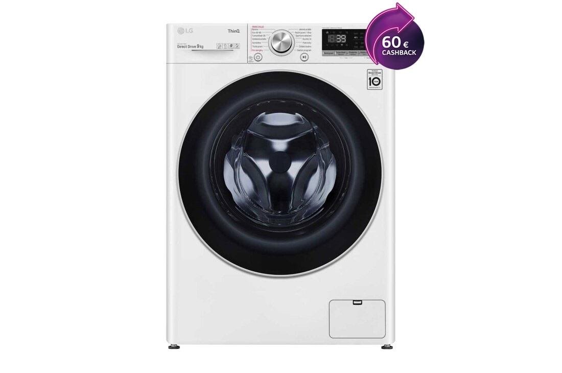 LG BALÍČEK PRANIE | Práčka F4WV909P1E + Sušička RC81V9AV3Q + Výsuvný mezikus, F4WV909P1E, LAUNDW9, thumbnail 2