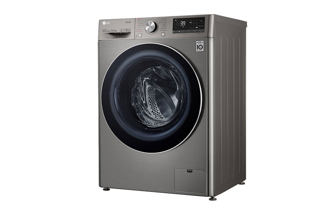 LG 10 kg parná práčka LG | 1400 ot./min | Direct Drive™ | AI DD™ | TurboWash™360°, FA104V7R2TE, FSR7A04PG, thumbnail 12