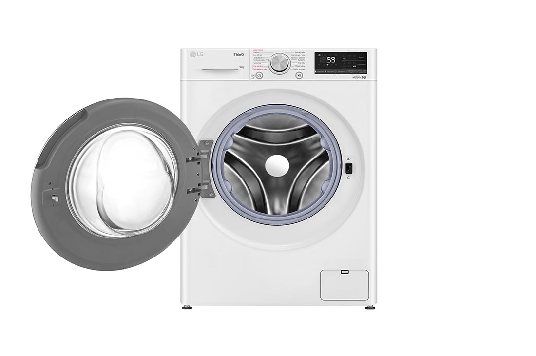LG 9 kg parná práčka LG | 1400 ot./min | Direct Drive™ | AI DD™ | TurboWash™, FA49V5VW1W, FA49V5VW1W, thumbnail 2