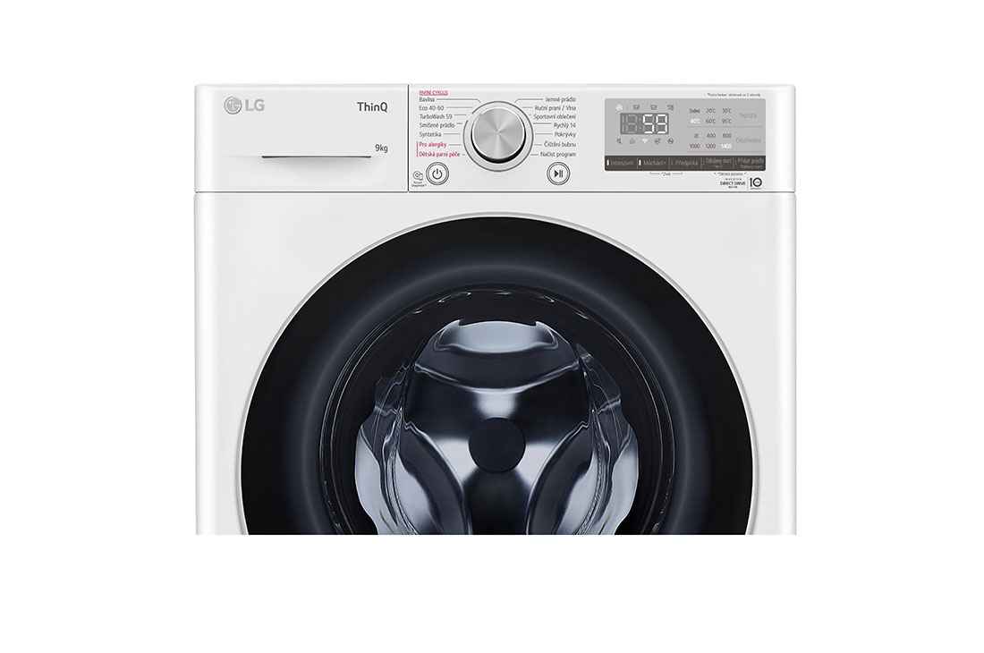 LG 9 kg parná práčka LG | 1400 ot./min | Direct Drive™ | AI DD™ | TurboWash™, FA94V5UVW1E, FA94V5UVW1E, thumbnail 5