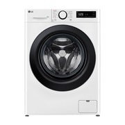 LG 10 kg parná práčka LG | 1400 ot./min | Direct Drive™ | AI DD™, front view, FSR5A04WL, thumbnail 1