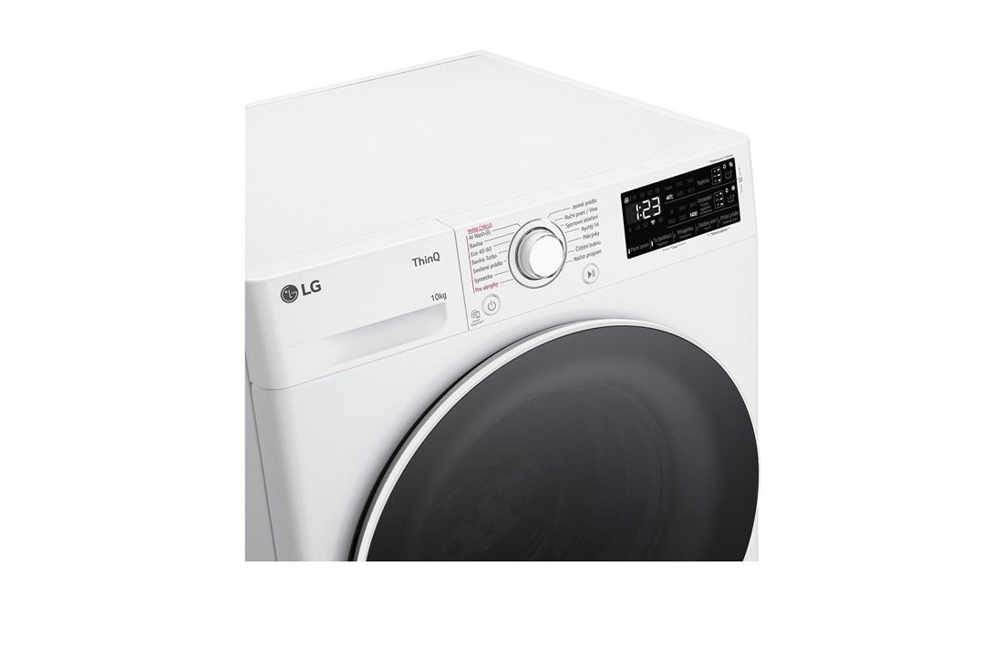 LG 10 kg parná práčka LG | 1400 ot./min | Direct Drive™ | AI DD™ | TurboWash™, FASR3A04WW, FASR3A04WW, thumbnail 3