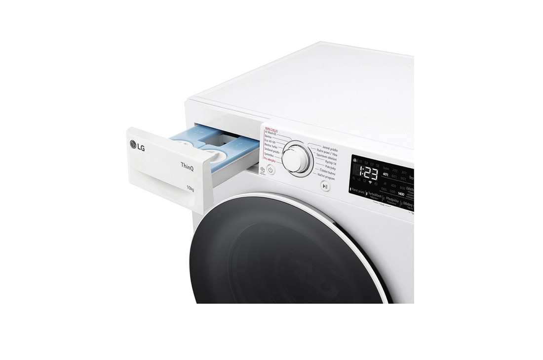 LG 10 kg parná práčka LG | 1400 ot./min | Direct Drive™ | AI DD™ | TurboWash™, FASR3A04WW, FASR3A04WW, thumbnail 7