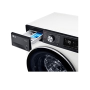LG 9 kg slim parná práčka LG | 1200 ot./min | Direct Drive™ | AI DD™ | TurboWash™360°, FA104V7R2TE, FBLR7A92WC, thumbnail 5