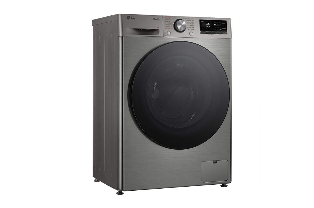 LG 8 kg slim parná práčka LG | 1200 ot./min | Direct Drive™ | AI DD™ | TurboWash™360°, FA104V7R2TE, FLR7A82PG, thumbnail 10