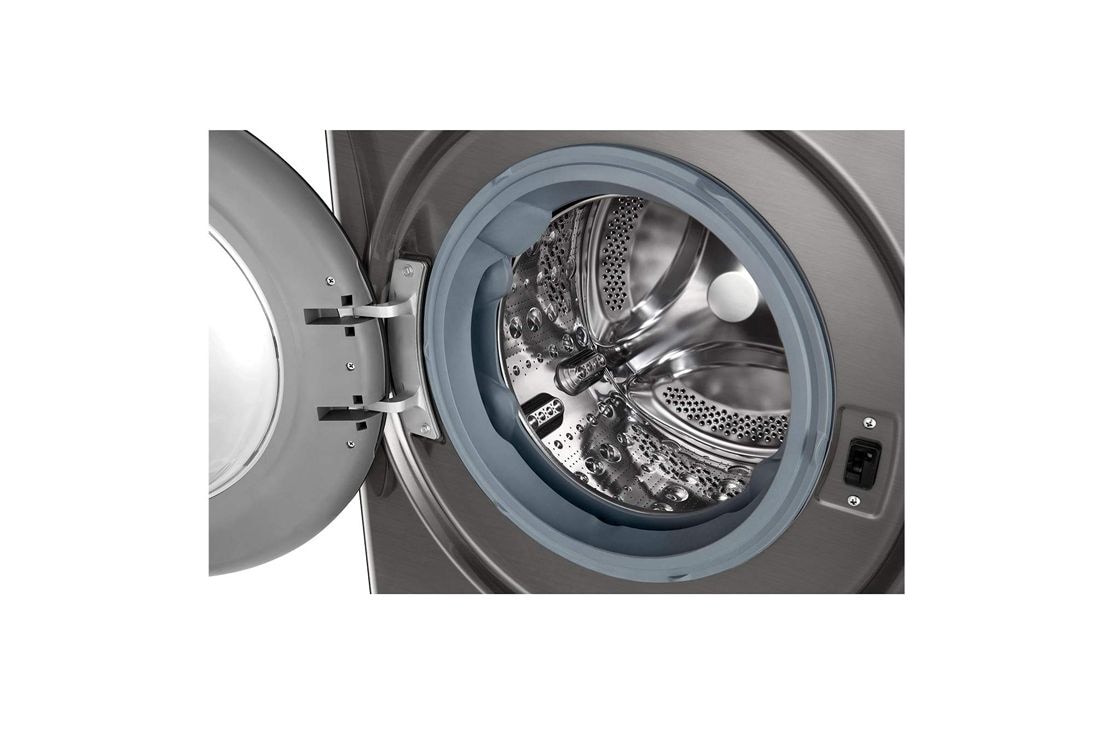 LG 8 kg slim parná práčka LG | 1200 ot./min | Direct Drive™ | AI DD™ | TurboWash™360°, FA104V7R2TE, FLR7A82PG, thumbnail 4