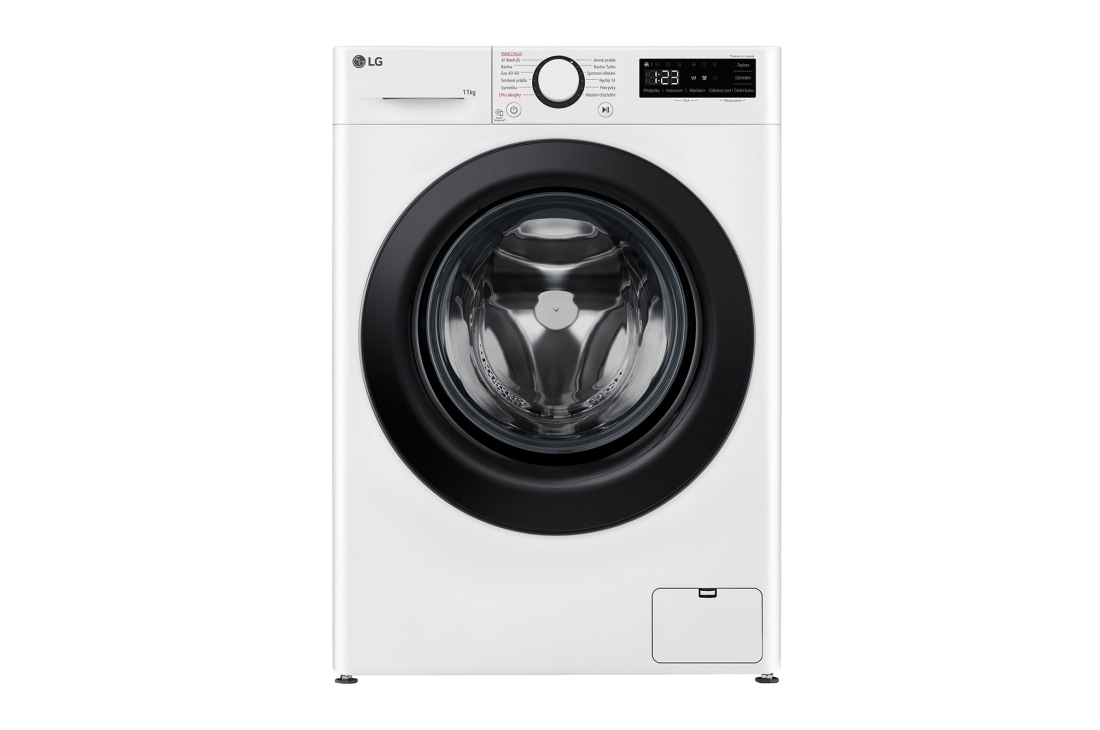LG 11 kg parná práčka LG | 1400 ot./min | Direct Drive™ | AI DD™, FSR5A14WL, FSR5A14WL