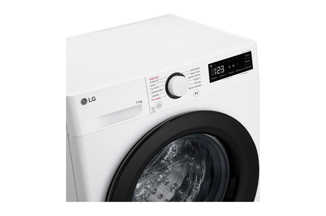 LG 11 kg parná práčka LG | 1400 ot./min | Direct Drive™ | AI DD™, FSR5A14WL, FSR5A14WL, thumbnail 3