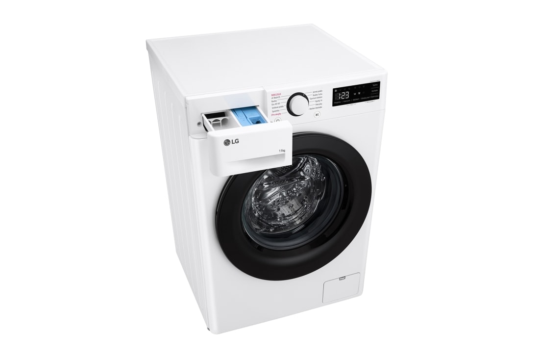 LG 11 kg parná práčka LG | 1400 ot./min | Direct Drive™ | AI DD™, FSR5A14WL, FSR5A14WL, thumbnail 9