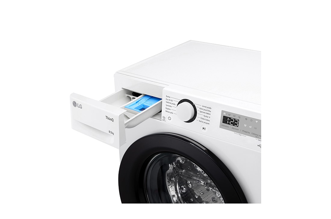 LG 8,5 kg slim práčka LG | 1200 ot./min | Direct Drive™ | AI DD™, FA2S8V3GN6H, thumbnail 4