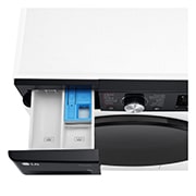 LG 9 kg slim parná práčka LG | 1200 ot./min | Direct Drive™ | AI DD™ | TurboWash™360°, detergent port, FBLR7A92WG, thumbnail 7