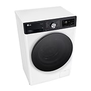 LG 9 kg slim parná práčka LG | 1200 ot./min | Direct Drive™ | AI DD™ | TurboWash™360°, left side, FBLR7A92WG, thumbnail 8