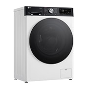 LG 9 kg slim parná práčka LG | 1200 ot./min | Direct Drive™ | AI DD™ | TurboWash™360°, right side, FBLR7A92WG, thumbnail 10