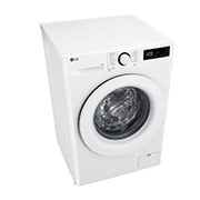 LG 9 kg parná práčka LG | 1400 ot./min | Direct Drive™ | AI DD™, pohľad zhora z ľavej strany, FSR5A94WH, thumbnail 8
