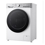 LG 9 kg parná práčka / 5 kg sušička LG 1200 ot./min | Direct Drive™ | AI DD™ | TurboWash™360°, left side view, FCR9A95WC, thumbnail 12
