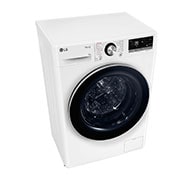 LG 9 kg slim parná práčka LG | 1200 ot./min | Direct Drive™ | AI DD™ | TurboWash™360°, Left top Detergent port view, FLR7A92WC, thumbnail 8
