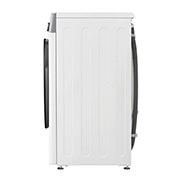 LG 9 kg parná práčka / 5 kg sušička LG 1200 ot./min | Direct Drive™ | AI DD™ | TurboWash™360°, side view, FCR9A95WG, thumbnail 12