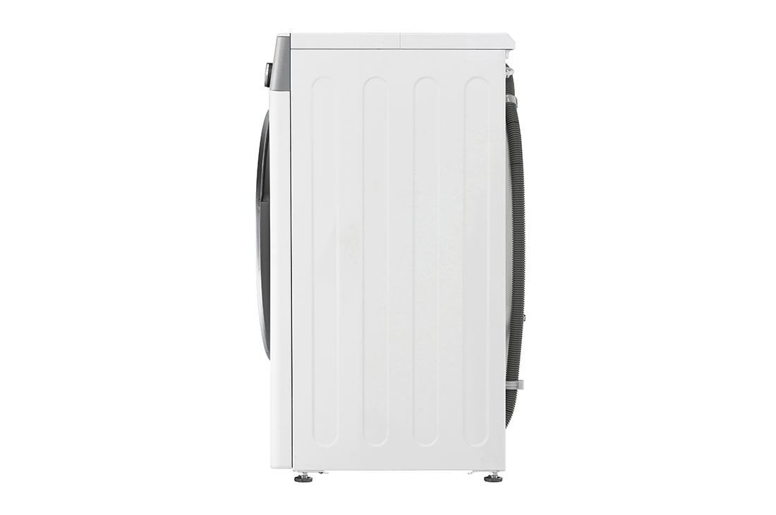 LG 9 kg slim parná práčka LG | 1200 ot./min | Direct Drive™ | AI DD™ | TurboWash™360°, Side view, FLR9A92WC, thumbnail 14