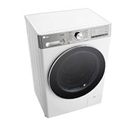 LG 9 kg slim parná práčka LG | 1200 ot./min | Direct Drive™ | AI DD™ | TurboWash™360°, Left top Detergent port view, FLR9A92WC, thumbnail 8