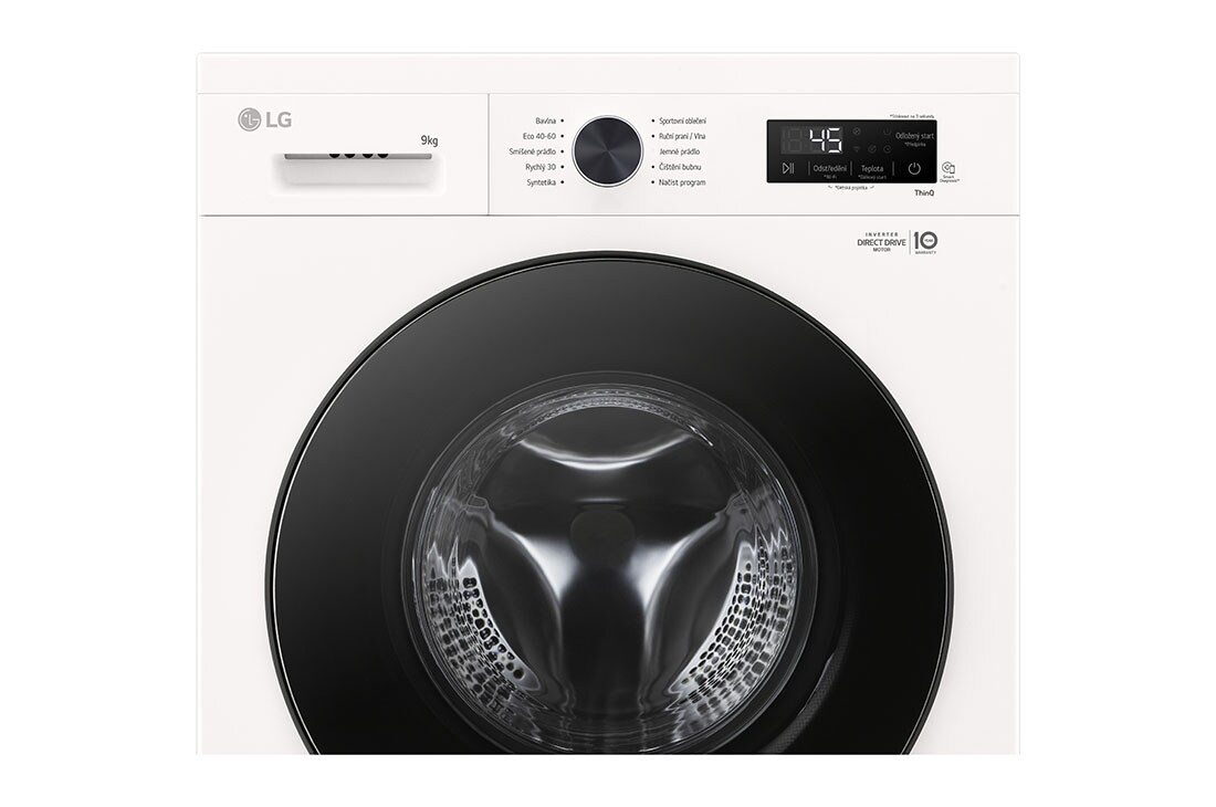 LG 9 kg práčka LG | A | 1400 ot./min | DirectDrive™ | ThinQ™, display, F4X1009NWB, thumbnail 5