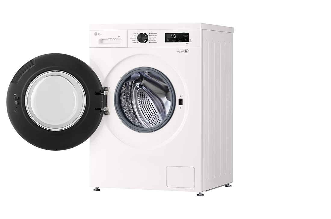LG 9 kg práčka LG | A | 1400 ot./min | DirectDrive™ | ThinQ™, right side open door, F4X1009NWB, thumbnail 9