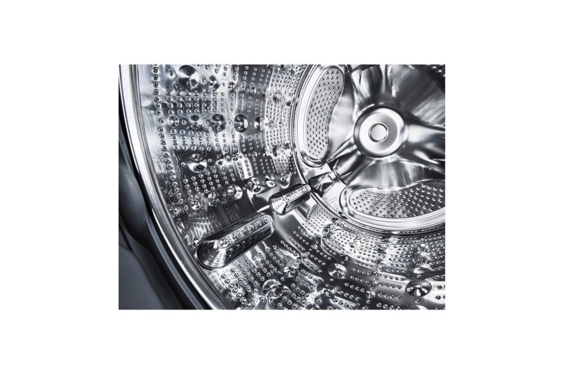 LG WashTower | 17 / 16 kg | |1400 ot./min | AI DD | TurboWash360°| Čierna/čierna, WT1716BBF, thumbnail 7