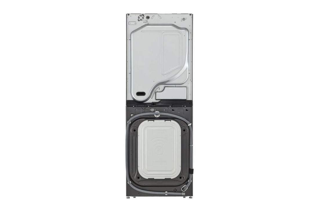 LG WashTower | 17 / 16 kg | |1400 ot./min | AI DD | TurboWash360°| Čierna/čierna, WT1716BBF, thumbnail 17