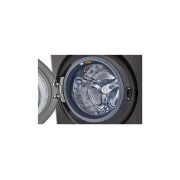 LG WashTower | 17 / 16 kg | |1400 ot./min | AI DD | TurboWash360°| Čierna/čierna, WT1716BBF, thumbnail 6
