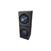 LG WashTower | 17 / 16 kg | |1400 ot./min | AI DD | TurboWash360°| Čierna/čierna, WT1716BBF, thumbnail 8