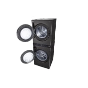 LG WashTower | 17 / 16 kg | |1400 ot./min | AI DD | TurboWash360°| Čierna/čierna, WT1716BBF, thumbnail 9