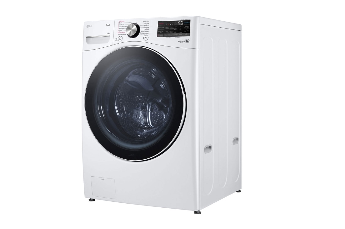 LG Parná práčka LG | 20 kg | B | 1000 ot./min | Direct Drive™ | AI DD™|Biela, left, F0P3CYV2W, thumbnail 13