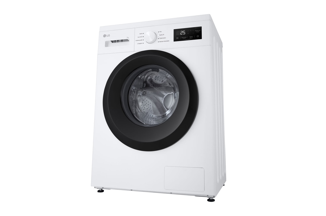LG Slim práčka LG | 7 kg | A | 1400 ot./min | Rýchly 30' hygienický program | Biela, F4A10S7NWK, thumbnail 13